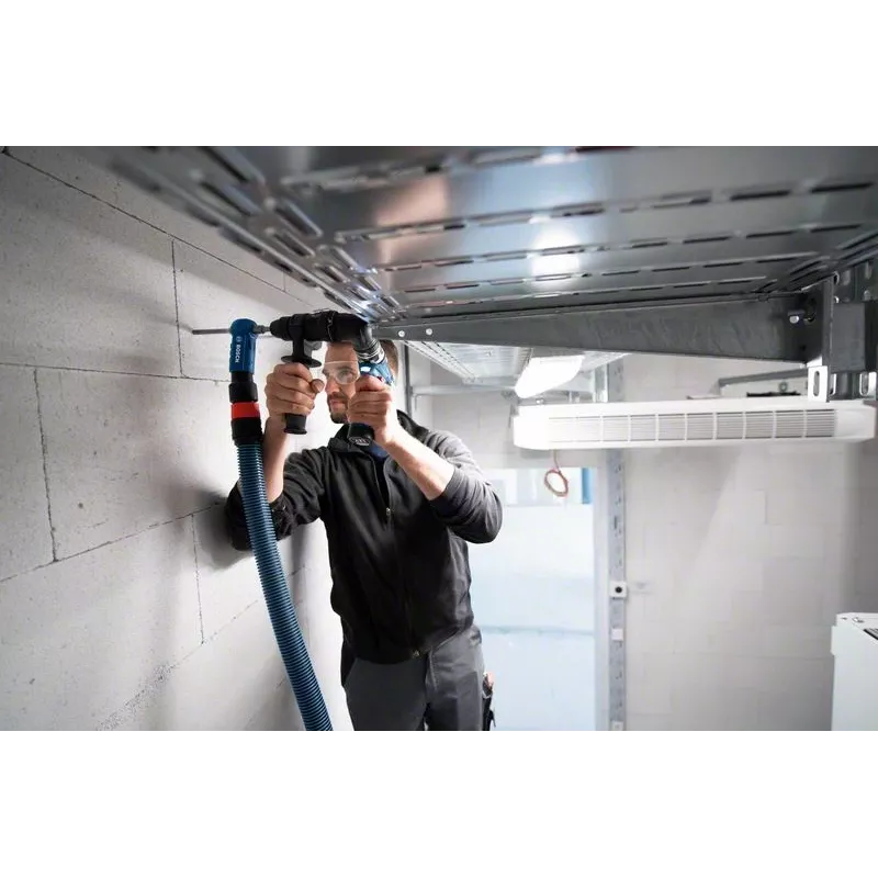 Bosch GFA 12-H Professional 1600A024LN FlexiClick boorhamer-opzetstuk, SDS-plus, met diepteaanslag en extra handgreep, voor GSR 12V-15 FC / 12V-35 FC, zwart