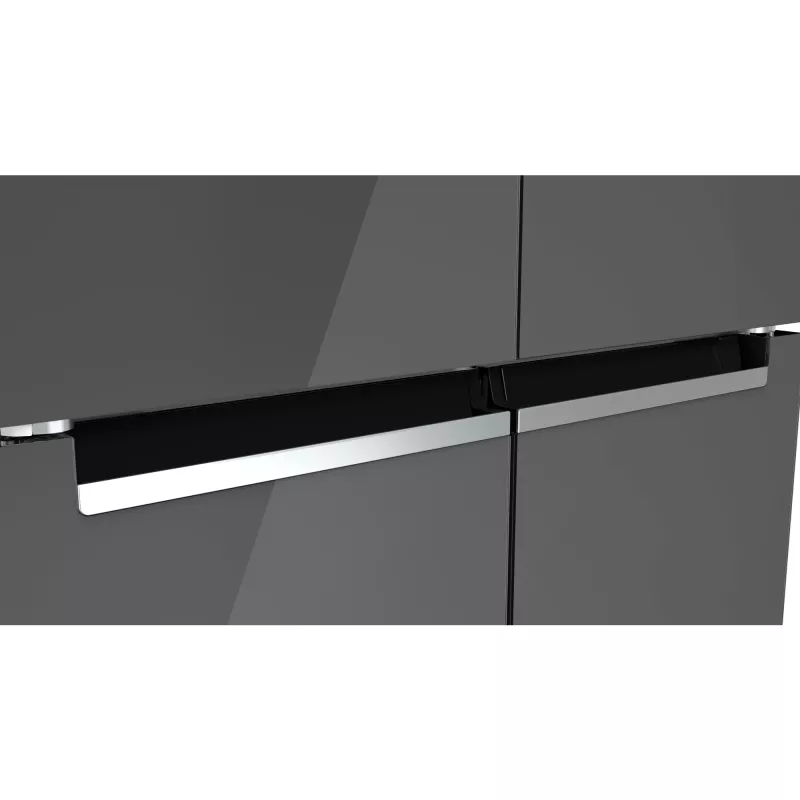 Bosch Serie 4 KMC85LEEA side-by-side-koelkast vrijstaand 547 L grijs
