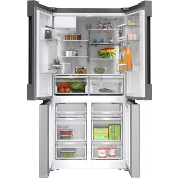 Bosch Serie 6 KFI96APEA side-by-side-koelkast vrijstaand 574 L geborsteld RVS