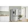 Bosch Serie 6 KFI96APEA French Door koel-vriescombinatie, 574 l (375 l koelkast + 199 l vriezer), energieklasse E, Home Connect, geborsteld roestvrij staal
