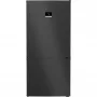 Bosch Serie 8 KGP86AXB0N vrijstaande koel-vriescombinatie, 621 l (419 l koelkast + 202 l vriezer), energieklasse B, 186 cm, Home Connect, zwart roestvrij staal