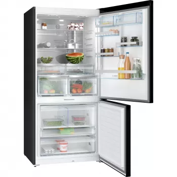 Bosch Serie 8 KGP86AXB0N koel-vriescombinatie vrijstaand 621 L zwart, RVS