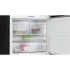 Bosch Serie 8 KGP86AXB0N vrijstaande koel-vriescombinatie, 621 l (419 l koelkast + 202 l vriezer), energieklasse B, 186 cm, Home Connect, zwart roestvrij staal