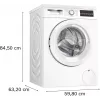 Bosch Serie 6 WUU28T22 frontlader wasmachine, 9 kg, 1351 tpm, energieklasse A, wit