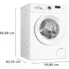 Bosch Serie 2 WGE02420 wasmachine frontlader 7 kg 1351 t/min wit