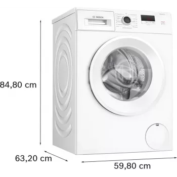 Bosch Serie 2 WGE02420 wasmachine frontlader 7 kg 1351 t/min wit