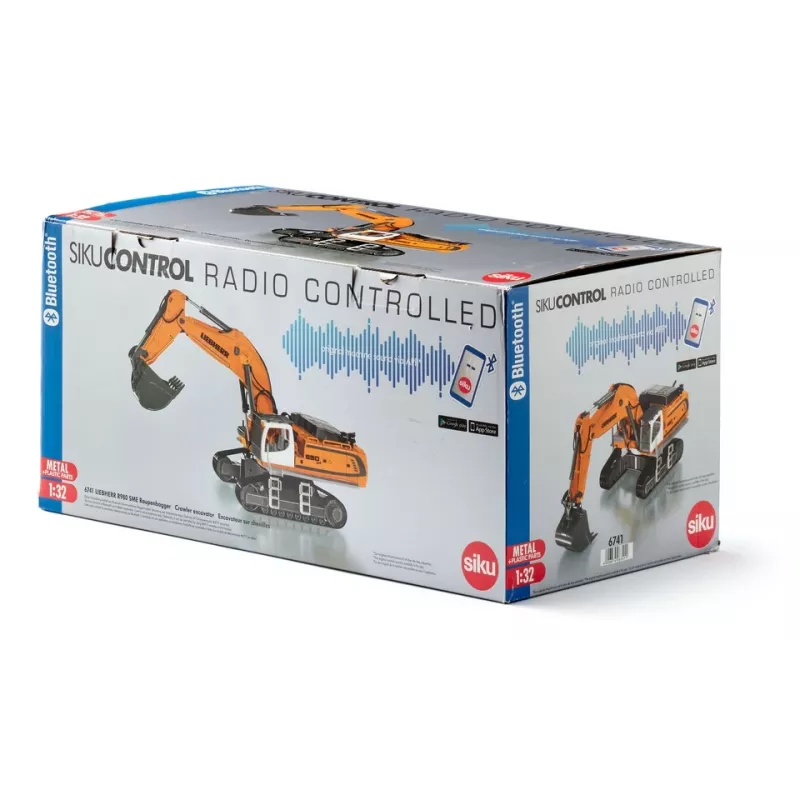 Baggermodel Siku 6741 voorgemonteerd 1:32 batterijgevoed
