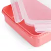 EMSA Clip & Close rechthoekige set coral 4 stuks