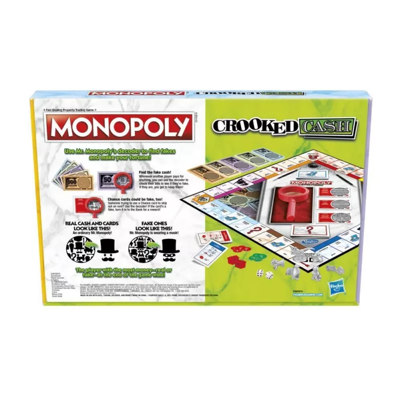 Hasbro Gaming MONOPOLY bordspel leerspel