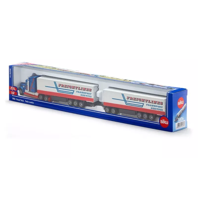 Siku 1806 Super Road Train DHL modelvoertuig, vanaf 3 jaar, 169 g