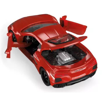 Siku Chevrolet Corvette Stingray sportwagenmodel volledig gemonteerd 1:50