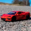 Siku Chevrolet Corvette Stingray sportwagenmodel volledig gemonteerd 1:50