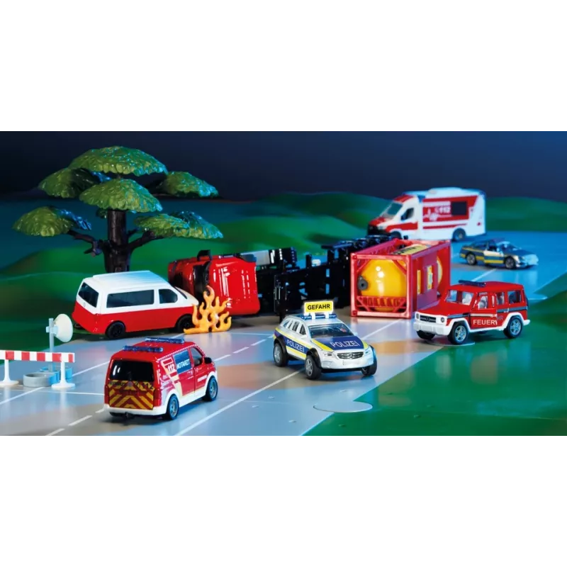 Siku Mercedes-Benz E-Klasse All Terrain 4X4 politie politieauto-model voorgemonteerd 1:50