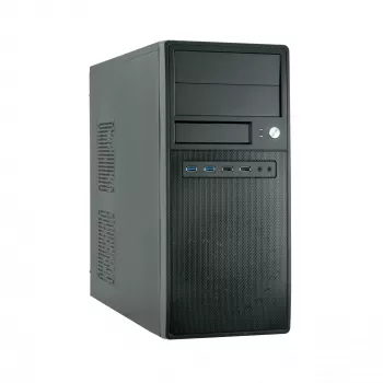 Chieftec CG-04B-OP computerbehuizing midi tower zwart