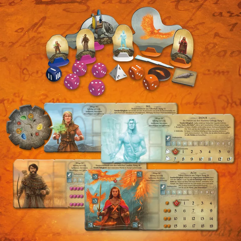 Kosmos De Legenden van Andor - Magische helden bordspel strategie