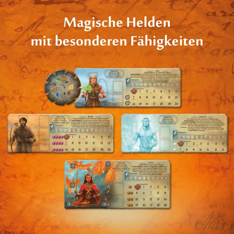 Kosmos De Legenden van Andor - Magische helden bordspel strategie