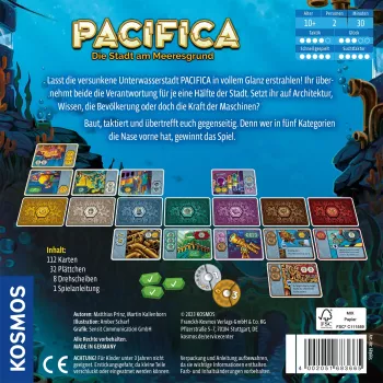 Kosmos Pacifica bordspel reis/avontuur