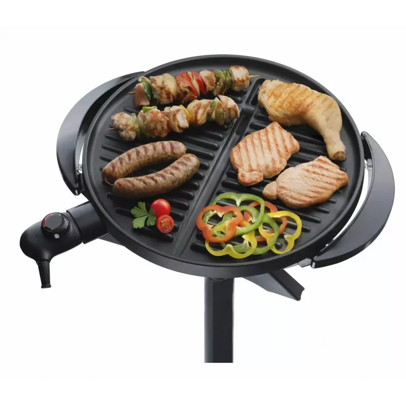 Elektrische grill Steba VG 250 ketel zwart zilver 1800 W