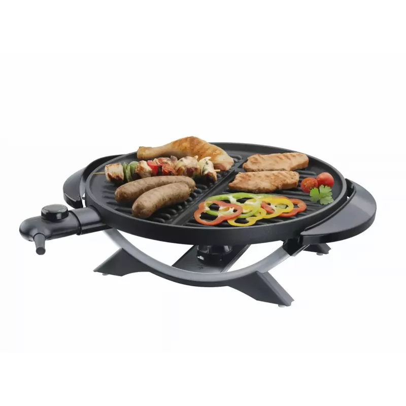 Elektrische grill Steba VG 250 ketel zwart zilver 1800 W