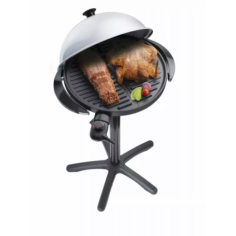 Elektrische grill Steba VG 250 ketel zwart zilver 1800 W