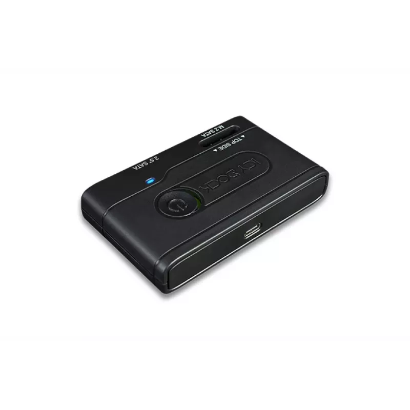 ICY BOX Ez-adapter - 2,5 inch & M.2 SATA harde schijf/SSD naar USB 3.2 Gen 1 adapter
