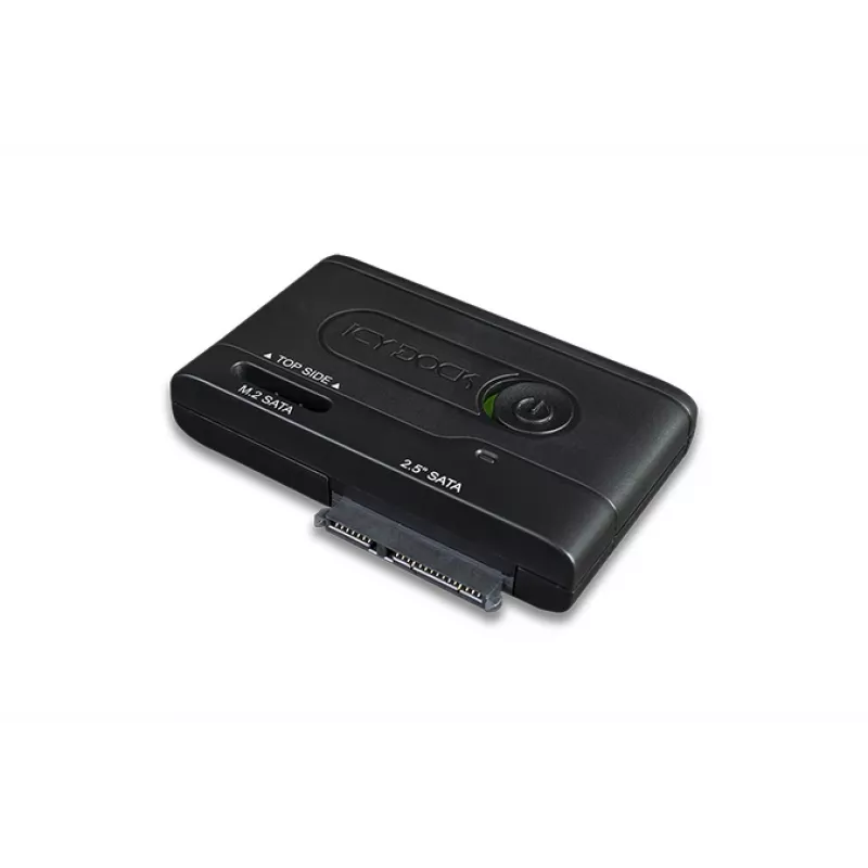 ICY BOX Ez-adapter - 2,5 inch & M.2 SATA harde schijf/SSD naar USB 3.2 Gen 1 adapter