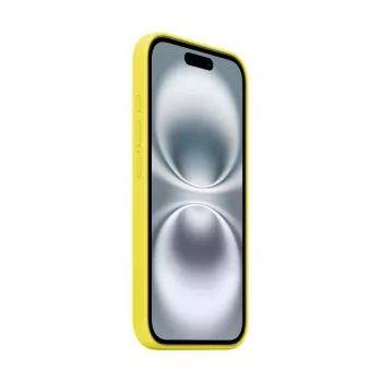 Apple siliconen case met MagSafe iPhone 16 sterrenfruit