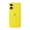 Apple siliconen case met MagSafe iPhone 16 sterrenfruit