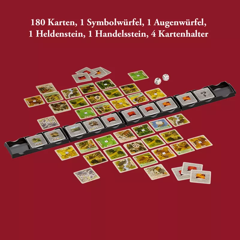 Kosmos CATAN - Das Duell kaartspel, 2 spelers, vanaf 10 jaar