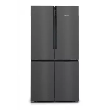Siemens iQ500 KF96NAXEA side-by-side-koelkast vrijstaand 605 L zwart, roestvrij staal