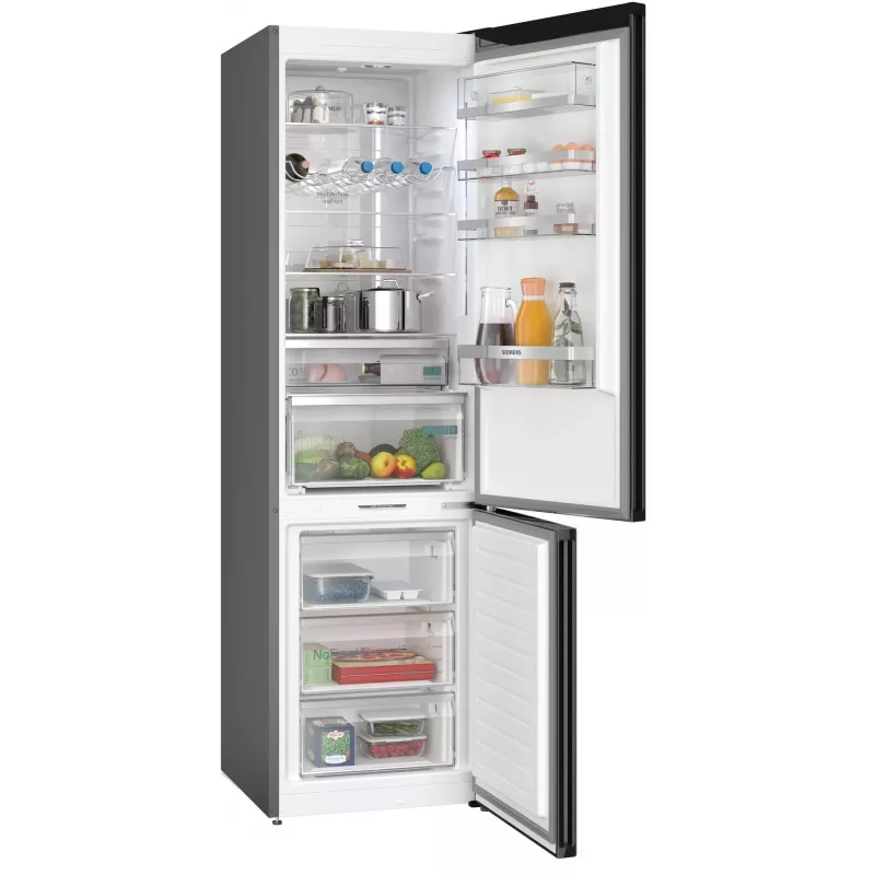Siemens iQ500 KG39NAXCF koel-vriescombinatie vrijstaand 363 l roestvrij staal