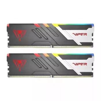 DIMM 64 GB DDR5-5600 (2x 32 GB) dual-kit, werkgeheugen zwart, PVVR564G560C40K, Viper Venom RGB, INTEL XMP