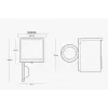 Samsung DV90BB7445GWS2 wasdroger vrijstaand frontlader 9 kg wit