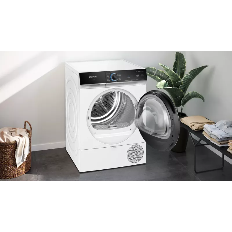 Siemens iQ700 WQ45B2B40 warmtepompdroger vrijstaand frontlader 9 kg wit