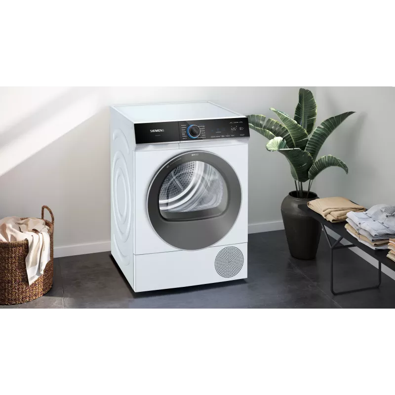 Siemens iQ700 WQ45B2B40 warmtepompdroger vrijstaand frontlader 9 kg wit