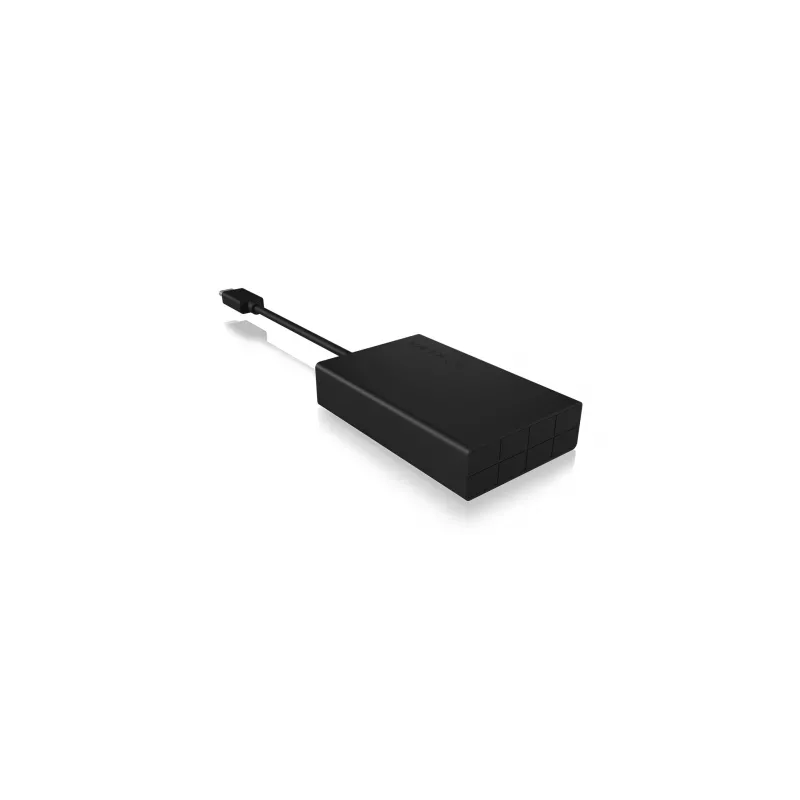 ICY BOX IB-CR401-C3 kaartlezer USB 3.2 Gen 1 (3.1 Gen 1) Type-C zwart