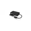 ICY BOX IB-CR401-C3 kaartlezer USB 3.2 Gen 1 (3.1 Gen 1) Type-C zwart