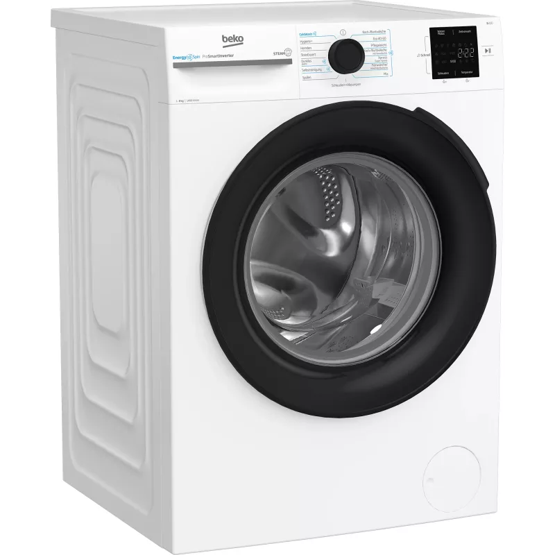 Beko b300 BM3WFU3841X wasmachine frontlader 8 kg 1351 t/min wit