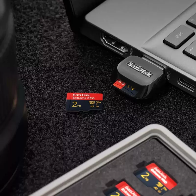 WESTERN DIGITAL Extreme PRO micro SDXC 2 TB + SD-adapter