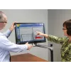 ERGOTRON Lx Hd zit-sta-tafelhouder LCD-arm (gepolijst aluminium)