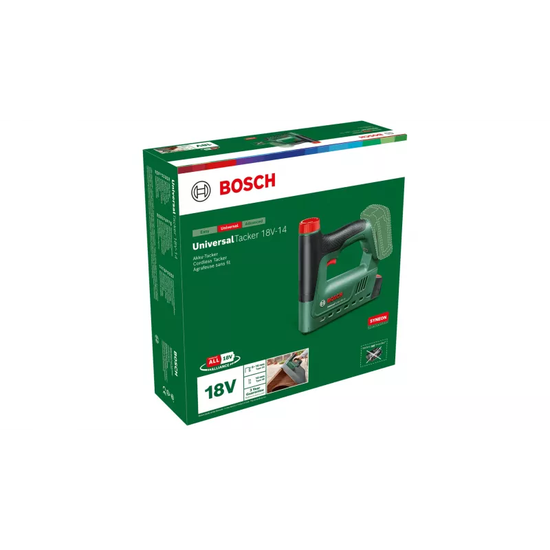 Bosch UniversalTacker 18V-14 elektrische tacker nieten