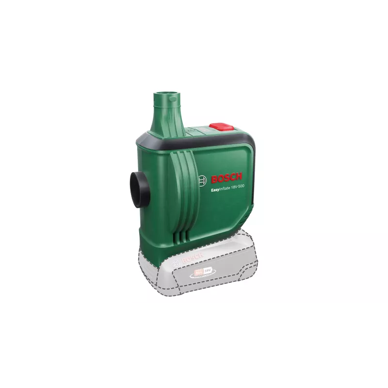 Bosch EasyInflate 18V-500 elektrische luchtpomp 0,03 bar 530 l/min