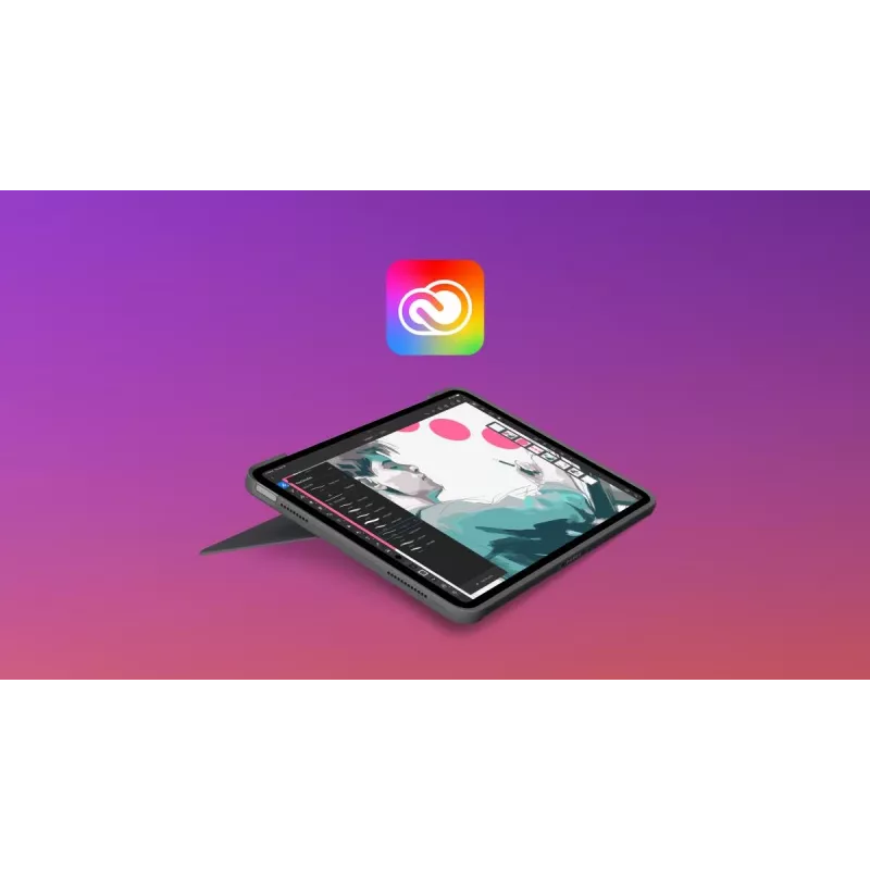 LOGITECH Combo Touch voor iPad Air 11in 5e gen Oxford grijs Qwertz Duits