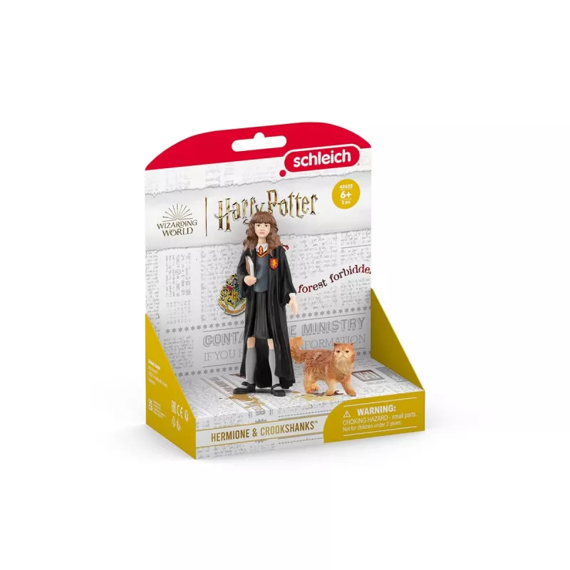 Schleich Hermione Granger & Crookshanks figuur meerkleurig 42635