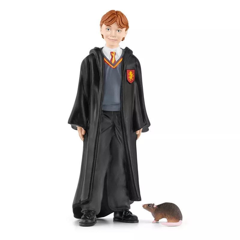 schleich Ron Weasley & Scabbers, 6 jaar, Harry Potter™, meerkleurig, kunststof