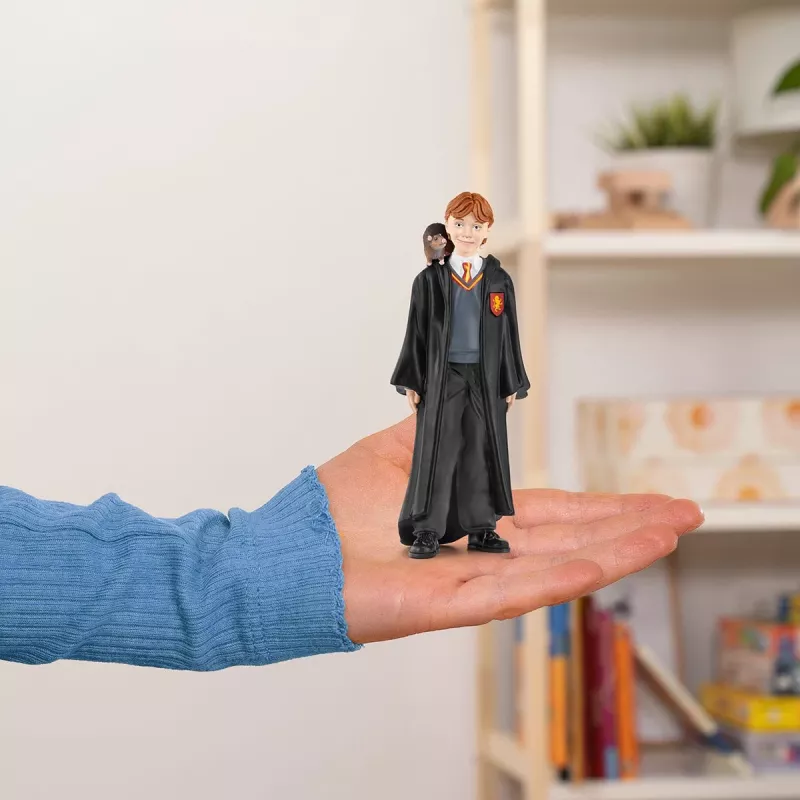 schleich Ron Weasley & Scabbers, 6 jaar, Harry Potter™, meerkleurig, kunststof