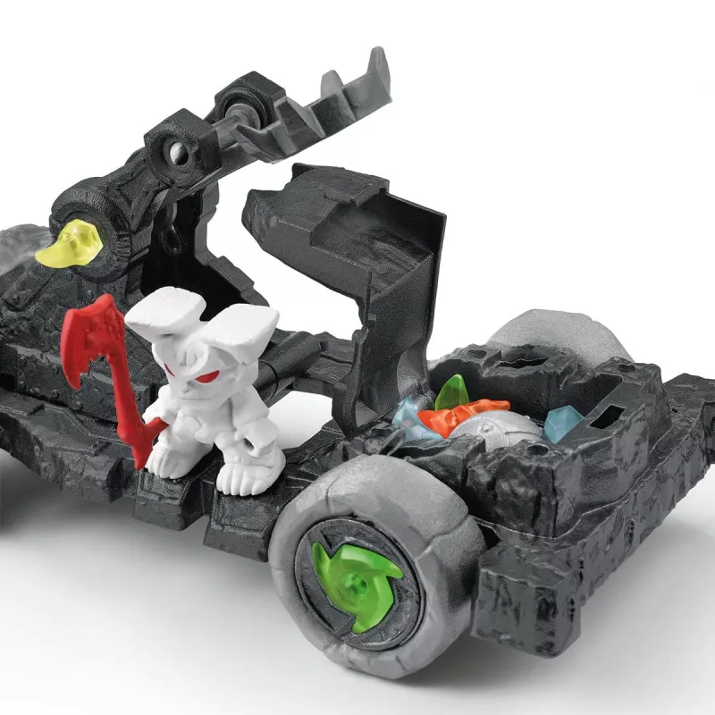 schleich ELDRADOR CREATURES katapult met mini-creatuur, monster en draken, robot / mini-creaturen, 7 jaar, meerkleurig, kunststof