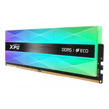ADATA DIMM 16 GB DDR5-6400 (1x 16 GB) (zilver - AX5U6400C3216G-CLANRSG - Lancer Neon RGB - INTEL XMP - AMD EXPO) - 16 GB - DDR5