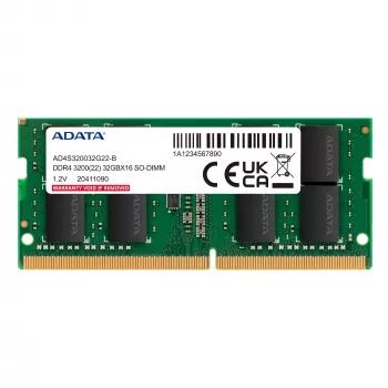 SO-DIMM 16 GB DDR4-3200 (2x 8 GB) dual-kit, werkgeheugen groen, AD4S32008G22-DTGN, Premier
