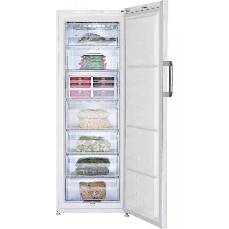 Vriezer BEKO FS127940N — 244 L netto inhoud, klasse E, 13 kg/24u, wit